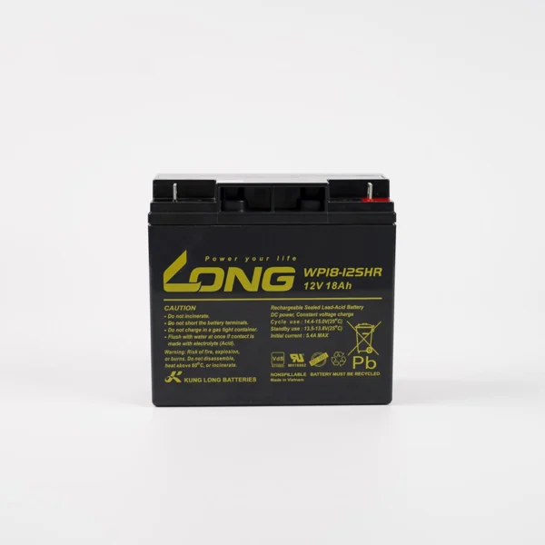 WP18-12SHR Long Battery Valve Regulated Lead Acid Battery